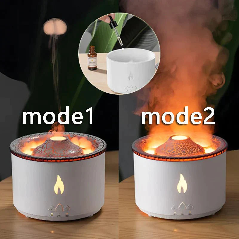VolcanoDiffuser™ | Humidifier with aroma therapy!